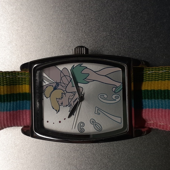 TINKERBELL Disney Timeworks Rainbow Watch From Disney World's Magic Kingdom - Picture 2 of 5